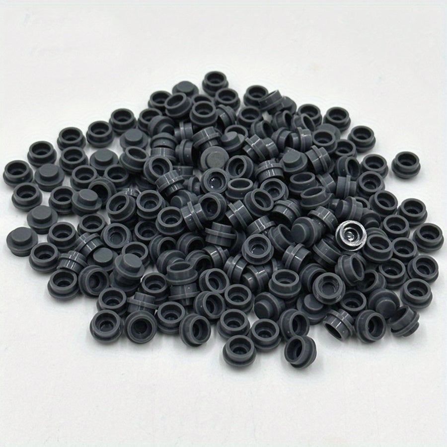 100pcs DIY Round Plate Pixel Art Kit Building Blocks for Kids