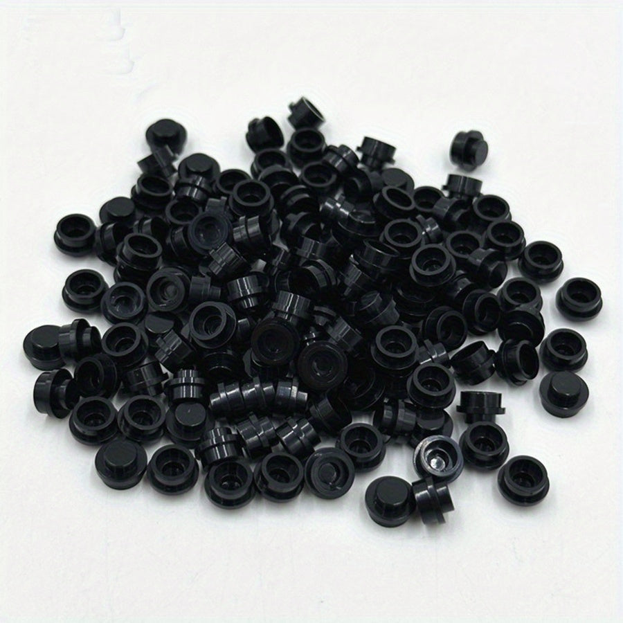 100pcs DIY Round Plate Pixel Art Kit Building Blocks for Kids