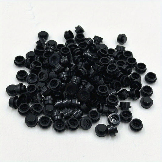 100pcs DIY Round Plate Pixel Art Kit Building Blocks for Kids