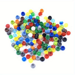100pcs DIY Round Plate Pixel Art Kit Building Blocks for Kids