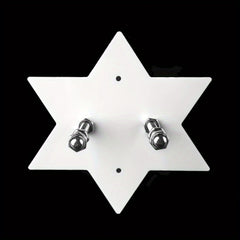 Wall Mounted Acrylic Skateboard Display Rack - Multiple Colors