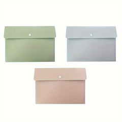 A4 Easy Button File Document Folder Organizer in 3 Colors