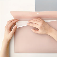 A4 Easy Button File Document Folder Organizer in 3 Colors