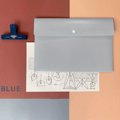 A4 Easy Button File Document Folder Organizer in 3 Colors