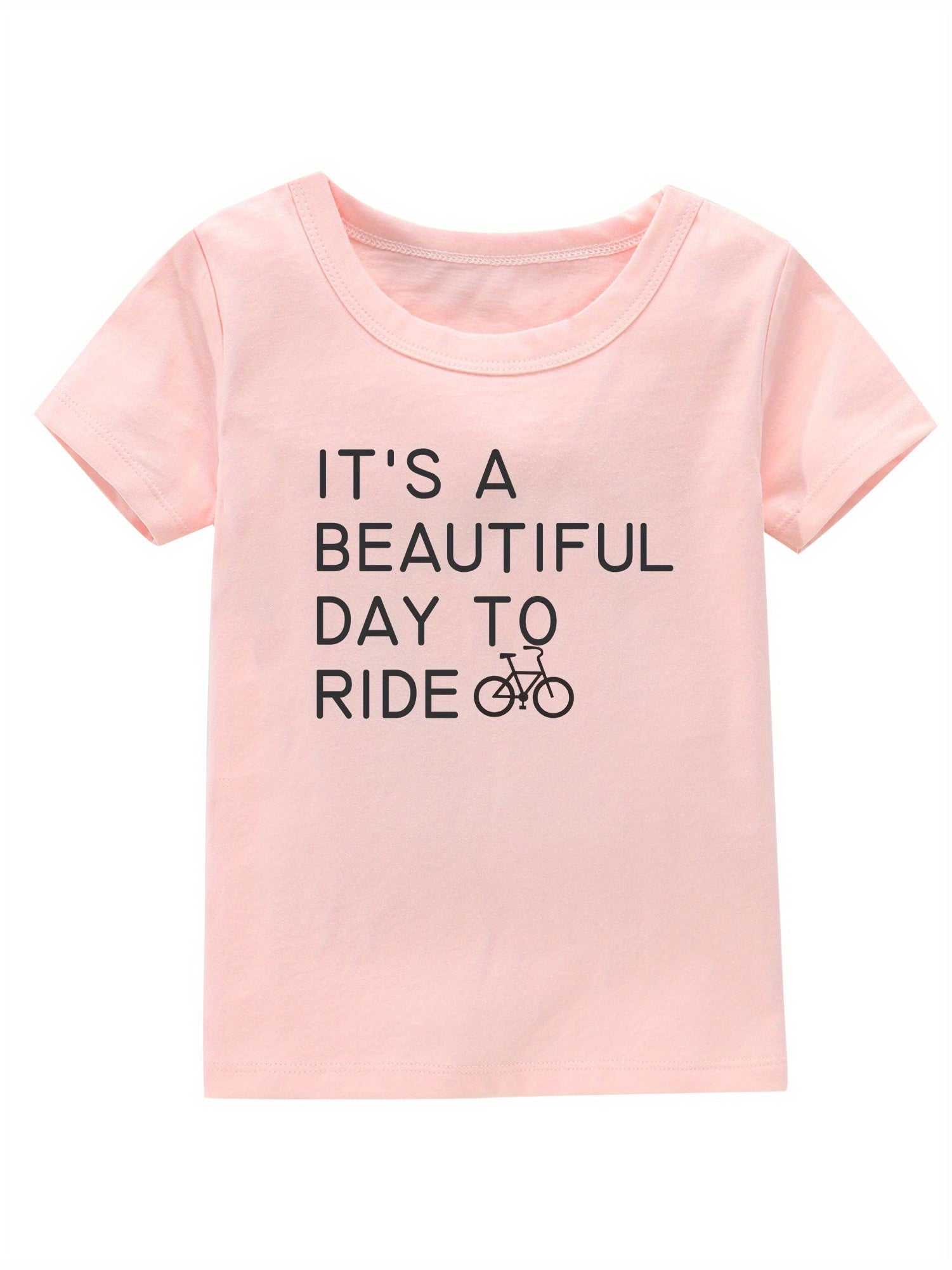 Girl's Cotton T-shirt for Summer