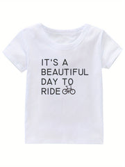Girl's Cotton T-shirt for Summer
