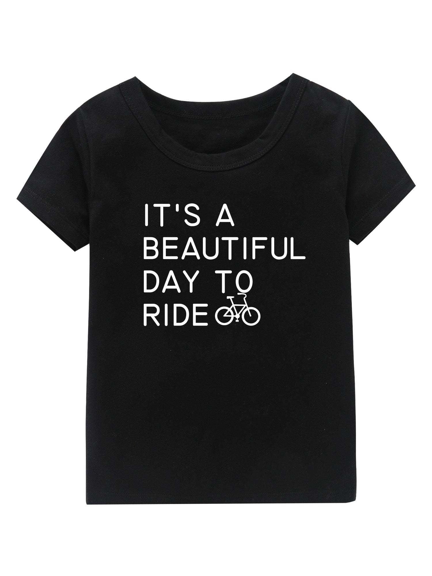 Girl's Cotton T-shirt for Summer