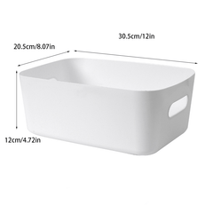 Multipurpose Plastic Storage Bin for Toys & Household Items