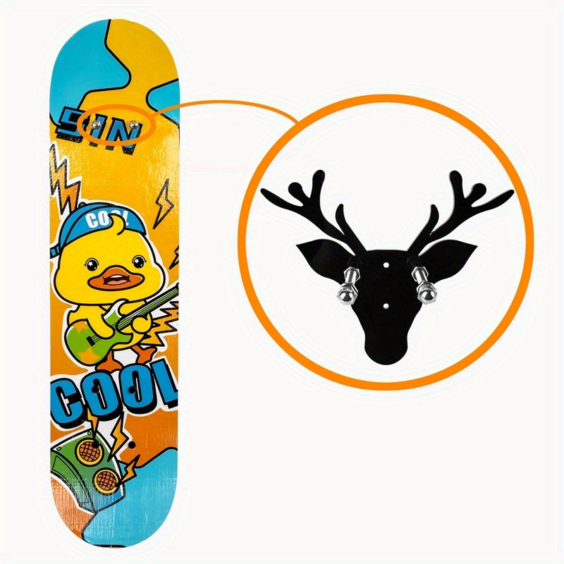 Wall Mounted Acrylic Skateboard Display Rack