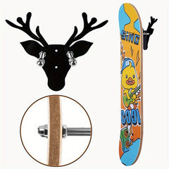 Wall Mounted Acrylic Skateboard Display Rack