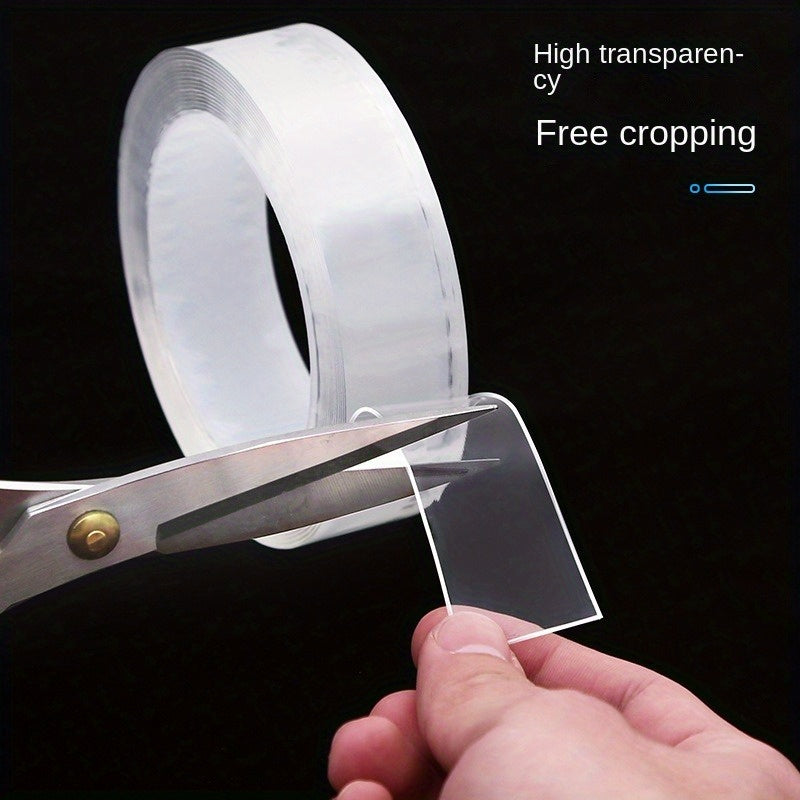 Removable Mount Nano Tape Strong Adhesive Washable Reusable Clear Tape