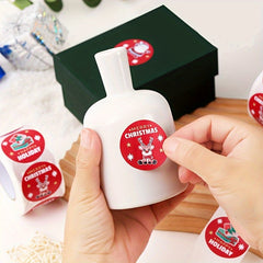 500pcs Snowman Christmas Sticker Sealing Decor Label