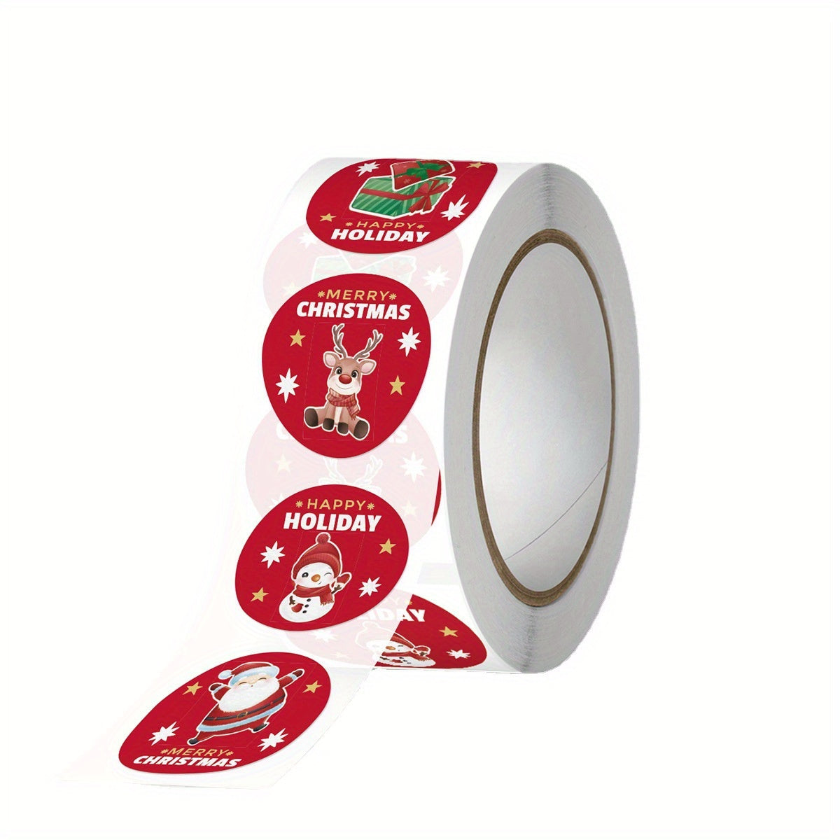 500pcs Snowman Christmas Sticker Sealing Decor Label