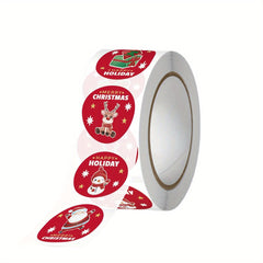 500pcs Snowman Christmas Sticker Sealing Decor Label