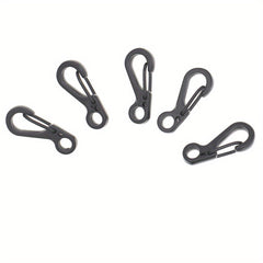 5pcs Mini Carabiner for Camping Survival Climbing Keychain Hooks