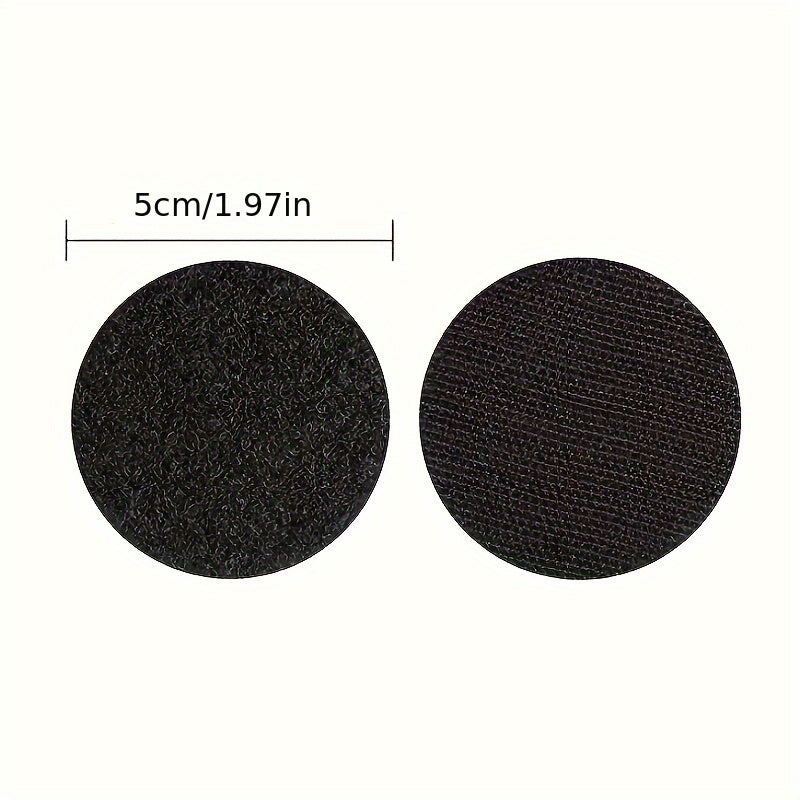 50 Heavy Duty Adhesive Hook And Loop Dots - Hang Pictures Rugs Securely