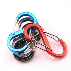 6pcs 50mm S Shaped 8 Shaped Buckle Fast Hanging Mountaineer