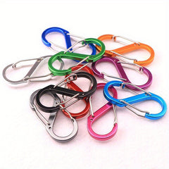 6pcs 50mm S Shaped 8 Shaped Buckle Fast Hanging Mountaineer