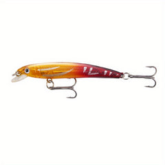 Sinking Bionic Minnow Lure Hard Bait w/ Treble Hook & Rattle Bead