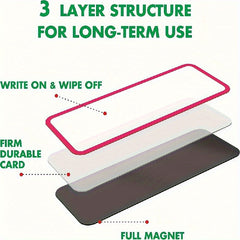 24pcs Magnetic Dry Erase Label Strip for Home Office Garage Refrigerator