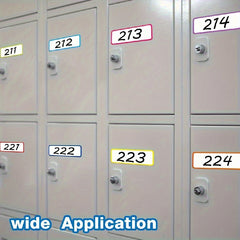 24pcs Magnetic Dry Erase Label Strip for Home Office Garage Refrigerator