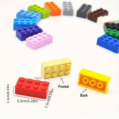 30pcs Building Blocks Compatible with 3001 High Brick 2 4 Hole Small Particle