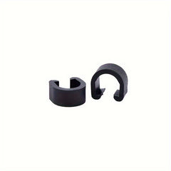 5pcs Bike Cable Clips with Metal U Clamps and C Clips