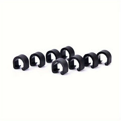 5pcs Bike Cable Clips with Metal U Clamps and C Clips