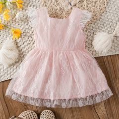 Lace Dress for Baby Girls - Summer Party Dress