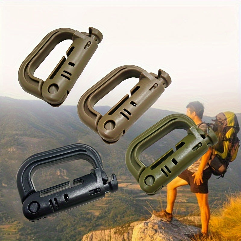 Press Type Switch D-shaped Buckles for Mountaineering Bags