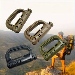 Press Type Switch D-shaped Buckles for Mountaineering Bags
