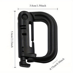 Press Type Switch D-shaped Buckles for Mountaineering Bags