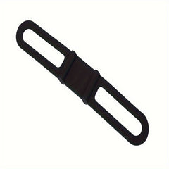 3pcs Bike Light Holder Handlebar Lamp Stand Silicone Strap Phone Elastic Tie
