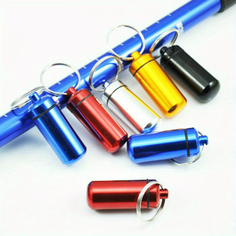 Portable Aluminum Medicine Bottle Keeps Medication Secure
