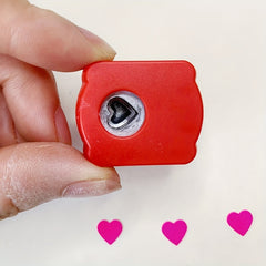 Mini Heart Paper Embosser Love Shape Punch DIY