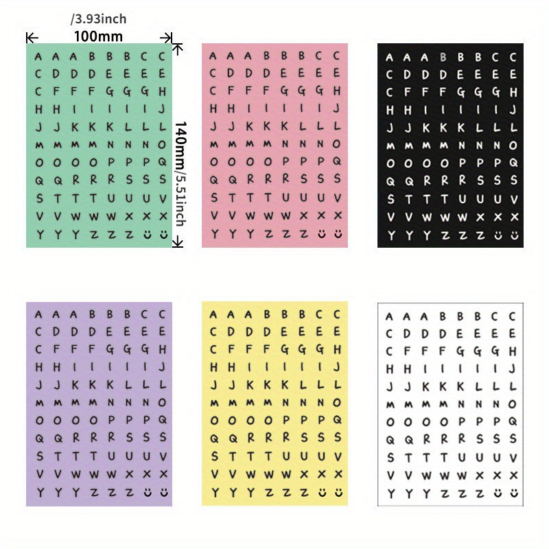 1pc English Letter Sticker Hand Tent Envelope Closures