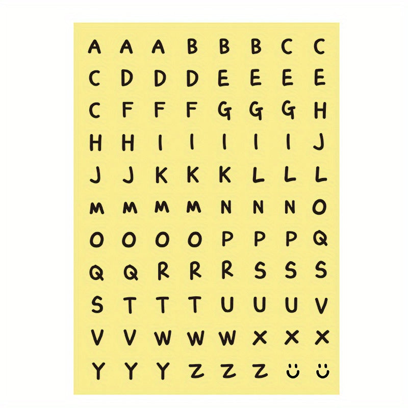 1pc English Letter Sticker Hand Tent Envelope Closures