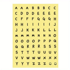 1pc English Letter Sticker Hand Tent Envelope Closures