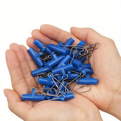 10pcs Heavy Duty Fishing Line Sinker Slider Swivel With Snap