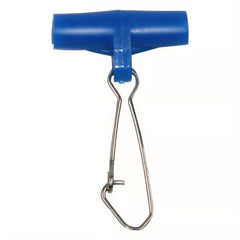 10pcs Heavy Duty Fishing Line Sinker Slider Swivel With Snap