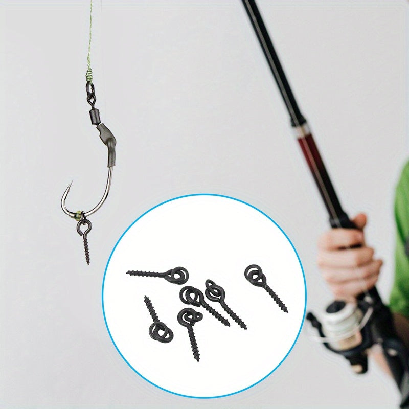 10pcs Fishing Bait Screw With Eye Carp Fishing Accessories