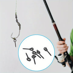 10pcs Fishing Bait Screw With Eye Carp Fishing Accessories
