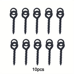 10pcs Fishing Bait Screw With Eye Carp Fishing Accessories