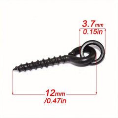10pcs Fishing Bait Screw With Eye Carp Fishing Accessories