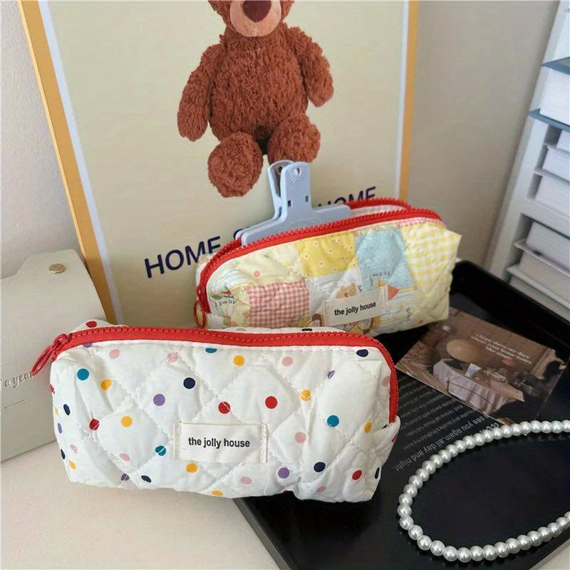 1pc Pen Bag Stationery Bag Functional Storage Bag