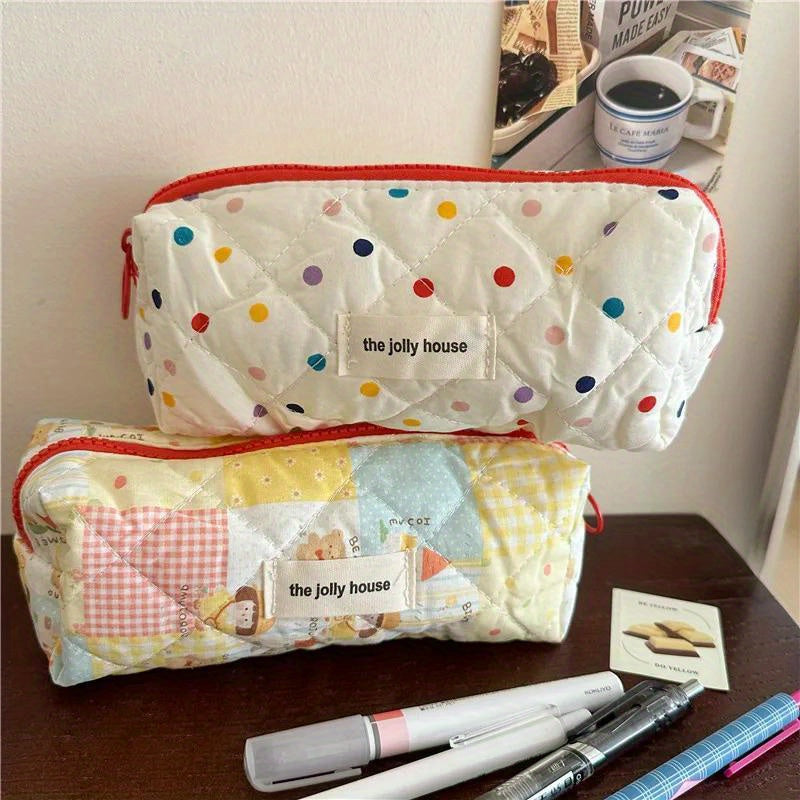 1pc Pen Bag Stationery Bag Functional Storage Bag
