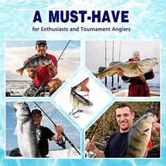 Topwater Bass Fishing Lures Swimbait Hard Bait For Trout Perch