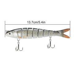 Topwater Bass Fishing Lures Swimbait Hard Bait For Trout Perch