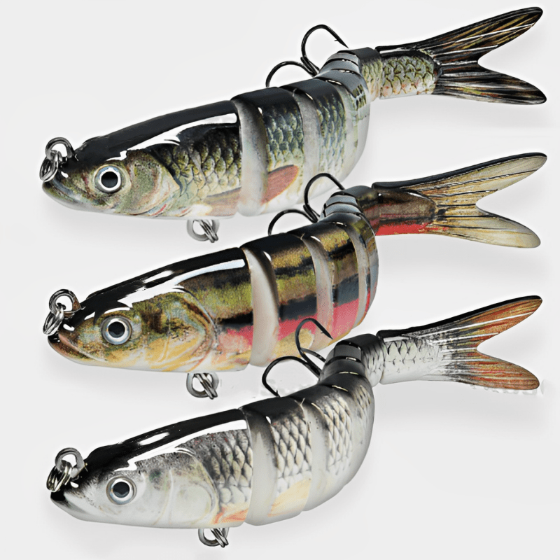 Topwater Bass Fishing Lures Swimbait Hard Bait For Trout Perch