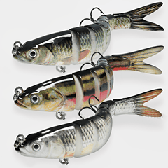 Topwater Bass Fishing Lures Swimbait Hard Bait For Trout Perch